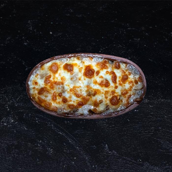 Güveçte Kaşarlı Mantarlı