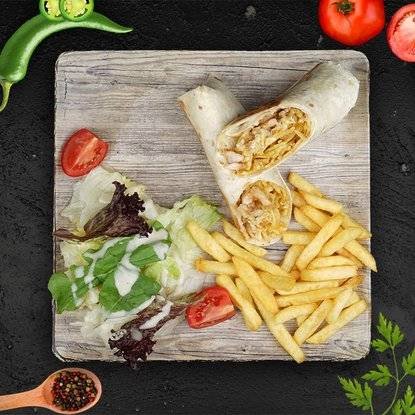 Tavuk Çökertme Wrap